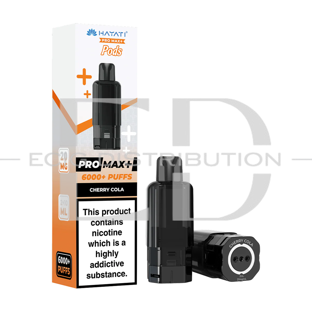Hayati Pro Max+ Refillable Pod - Cherry Cola 20MG