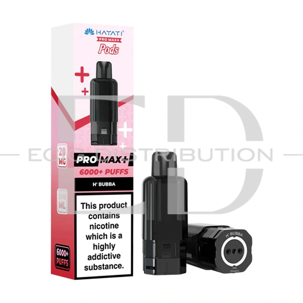 Hayati Pro Max+ Refillable Pod - H' Bubba 20MG