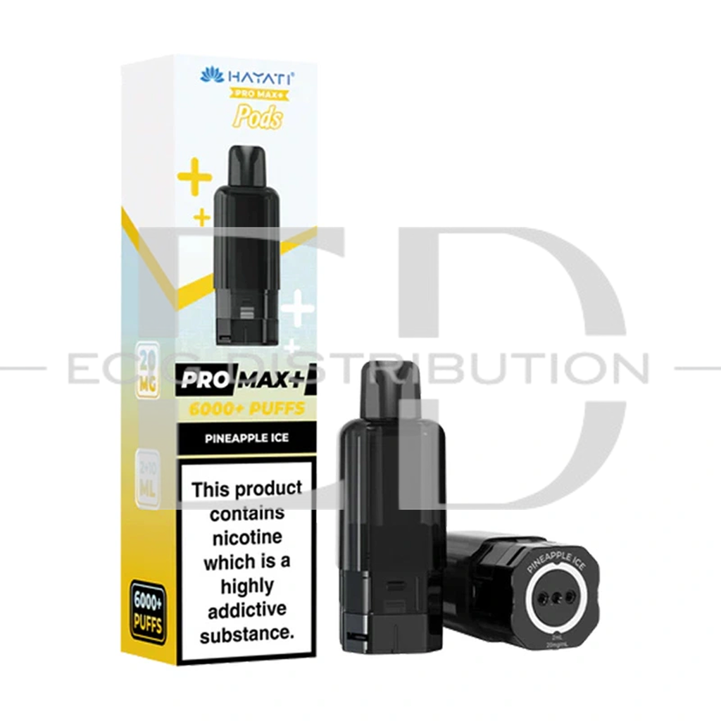 Hayati Pro Max+ Refillable Pod - Pineapple Ice 20MG
