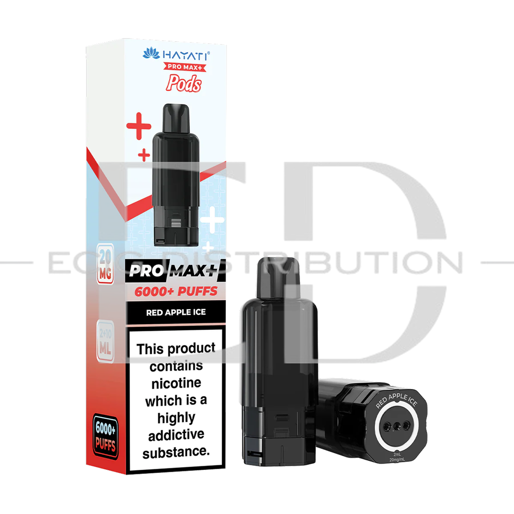 Hayati Pro Max+ Refillable Pod - Red Apple Ice 20MG