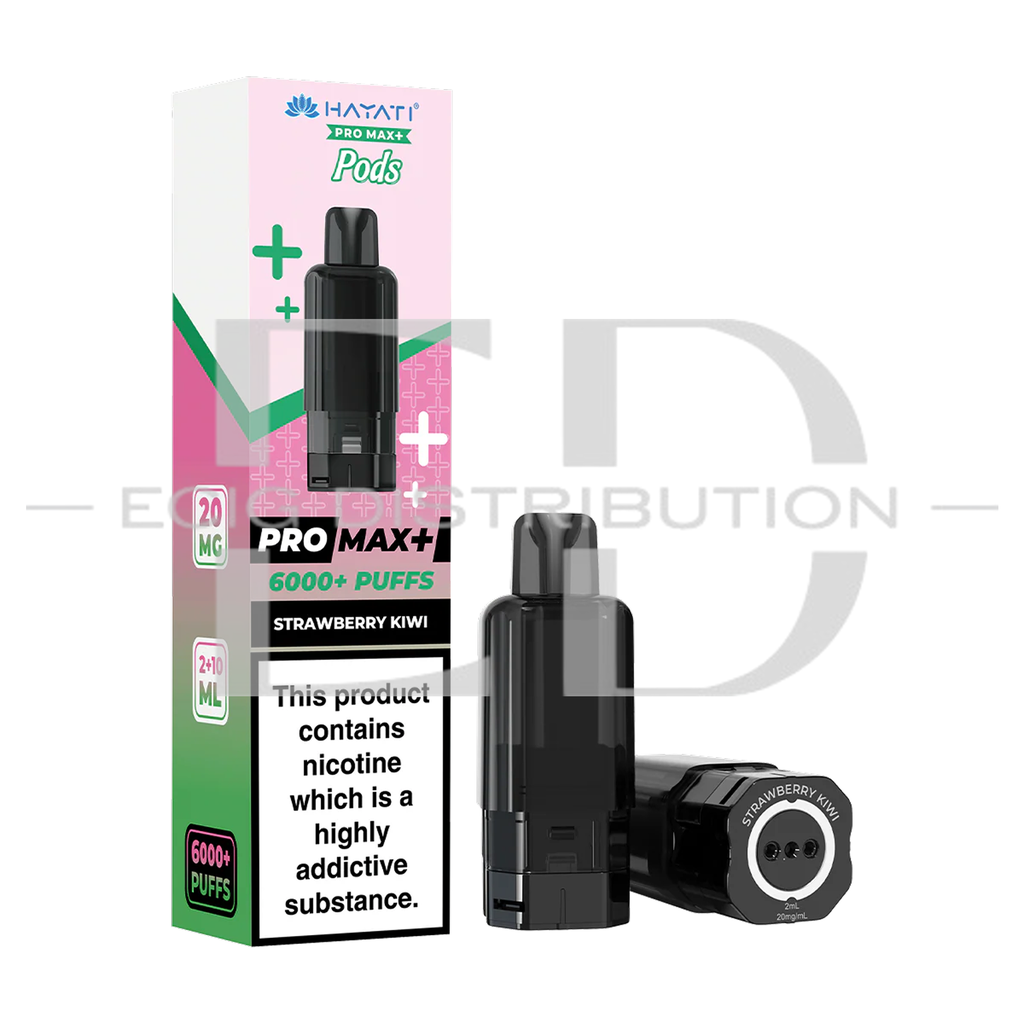 Hayati Pro Max+ Refillable Pod - Strawberry Kiwi 20MG