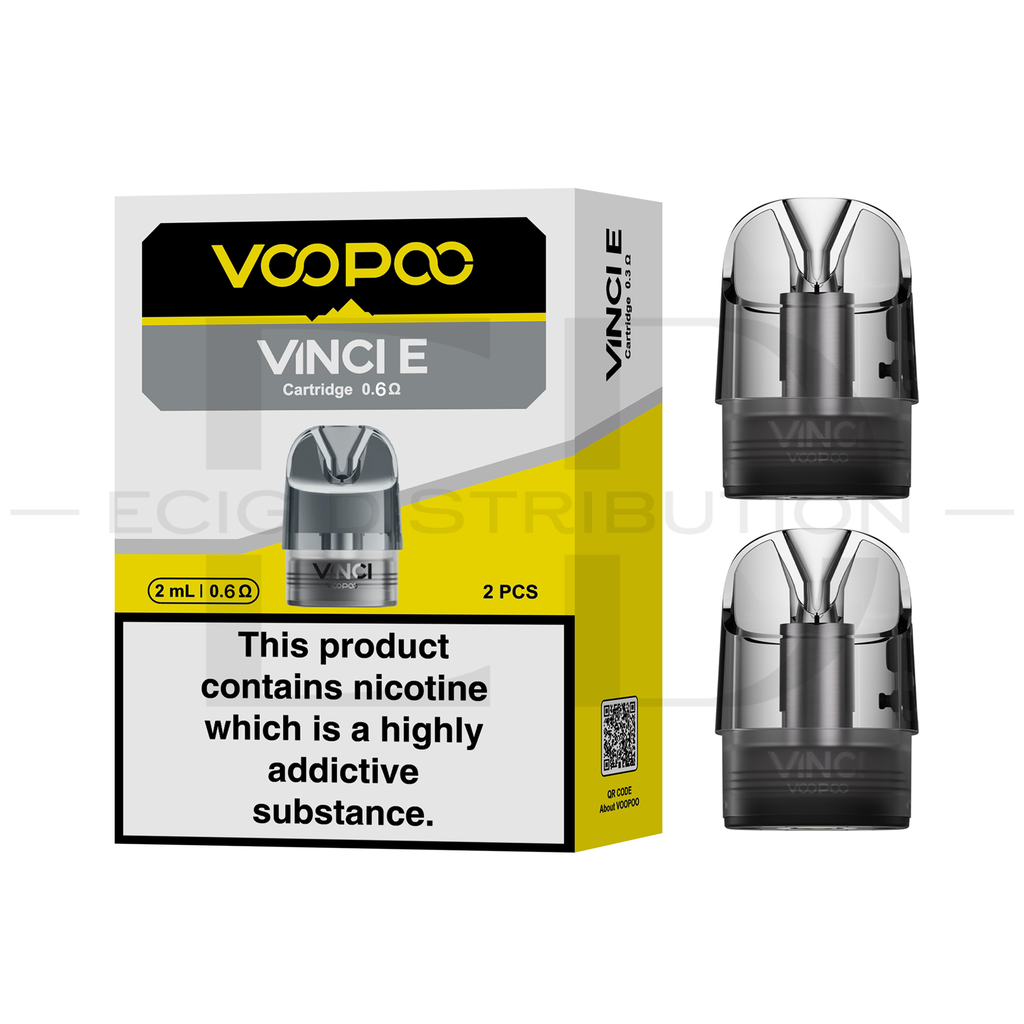 Voopoo Vinci E Refillable Pod 2Pcs/Pack - 0.3 Ohm ..