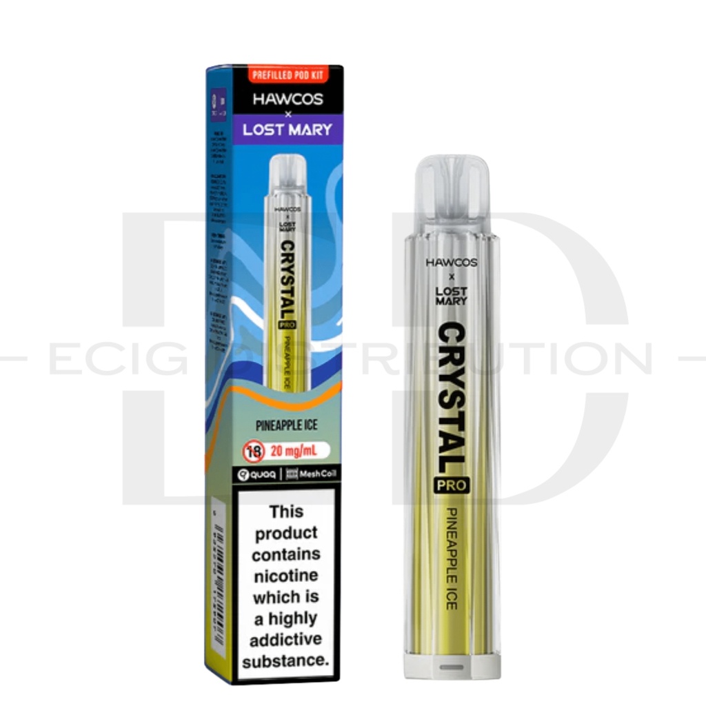 Lost Mary Hawcos Crystal Pro Pod Kit - Pineapple Ice