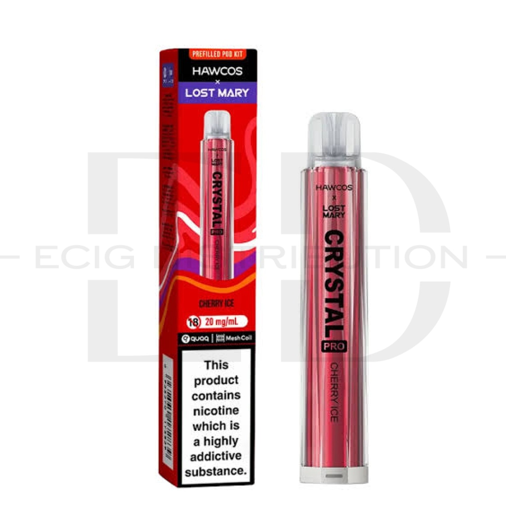 Lost Mary Hawcos Crystal Pro Pod Kit - Cherry Ice