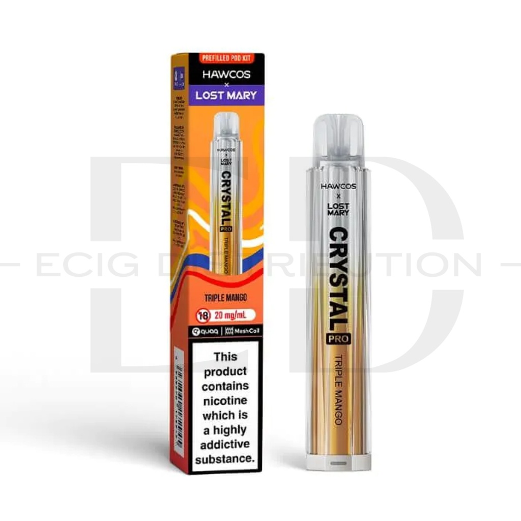 Lost Mary Hawcos Crystal Pro Pod Kit - Triple Mango
