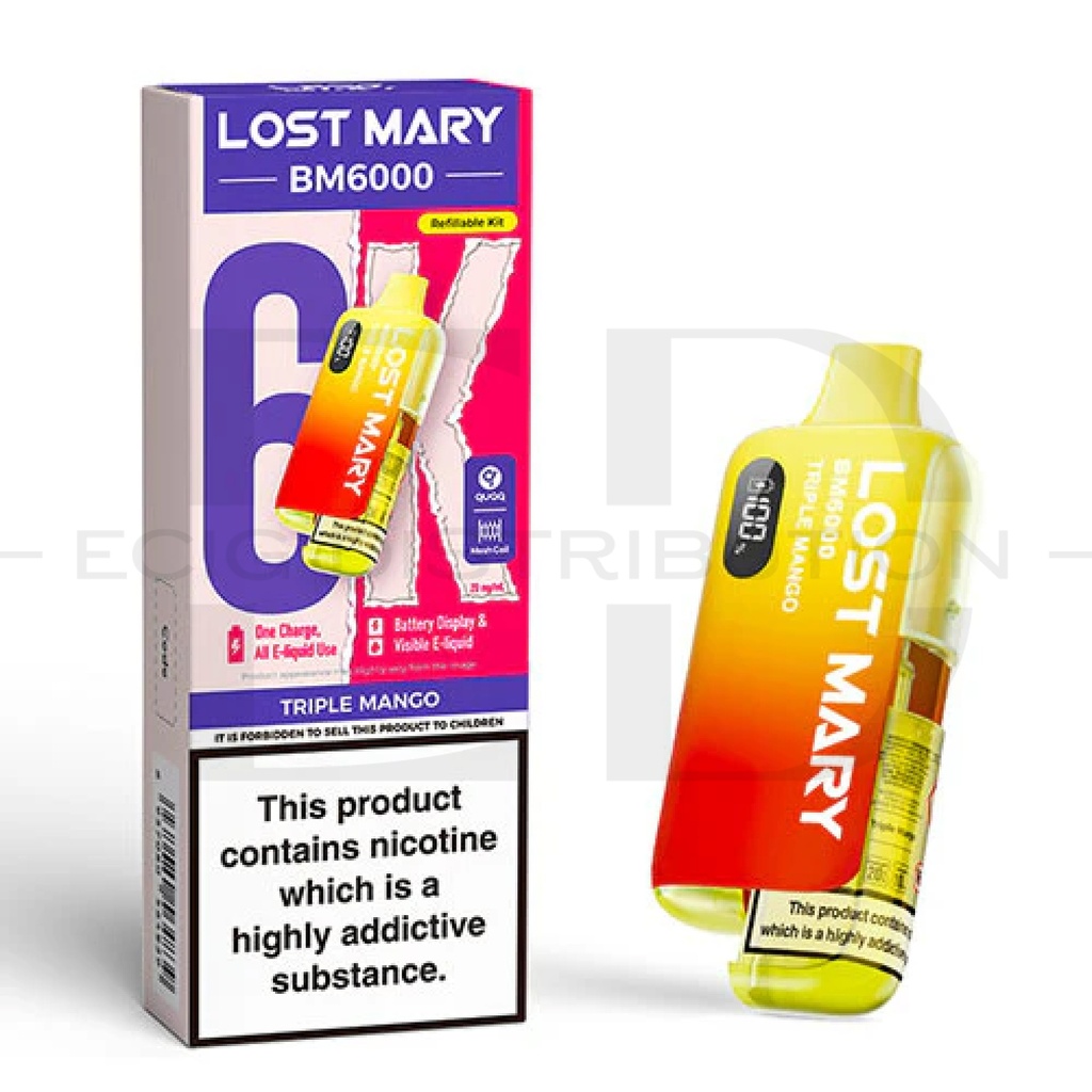 Lost Mary BM6000 Pod Kit - Triple Mango