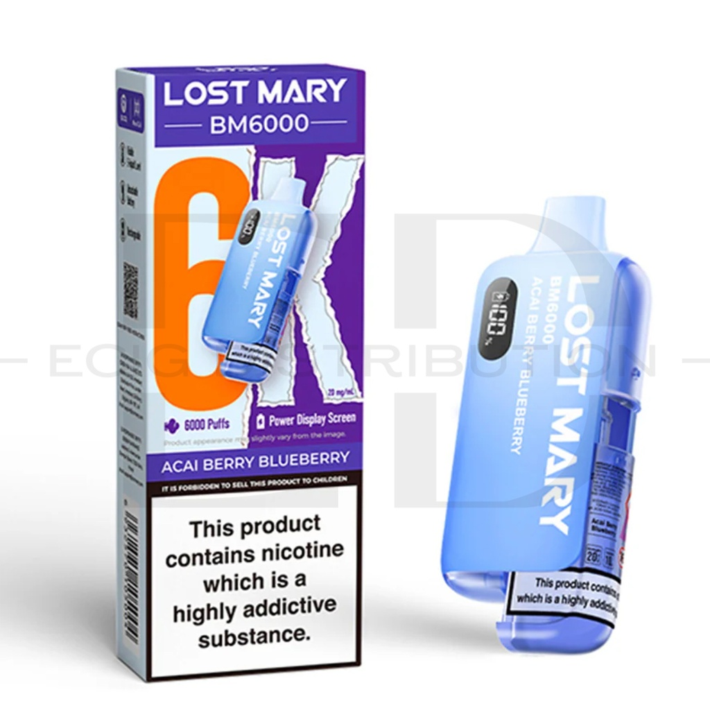 Lost Mary BM6000 Pod Kit - Acai Berry Blueberry