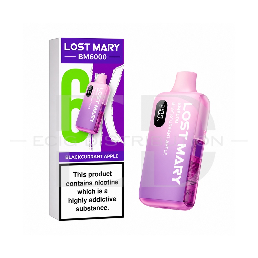 Lost Mary BM6000 Pod Kit - Blackcurrant Apple