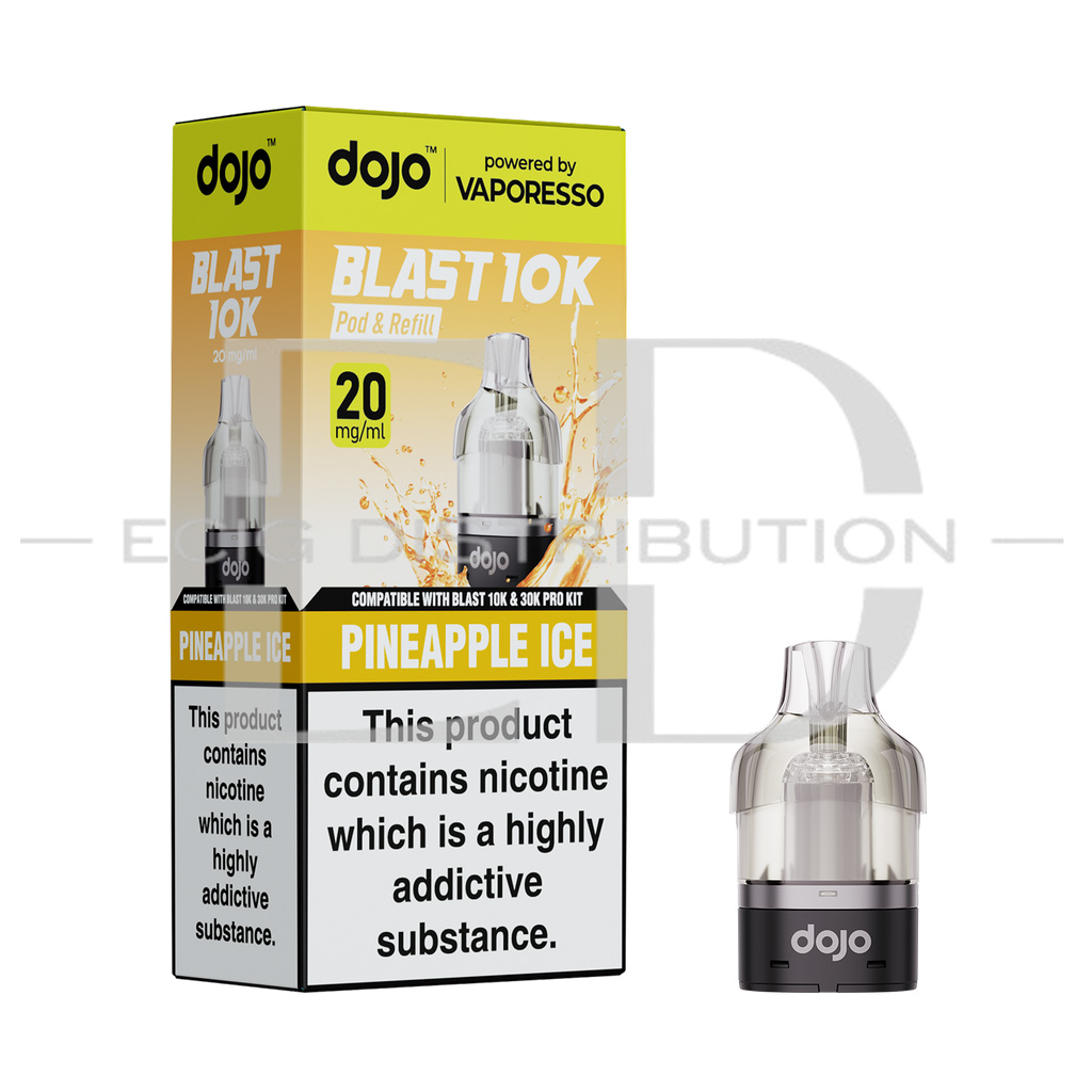 Vaporesso Dojo Blast 10/30K Refillable Pod - Pineapple Ice 20MG