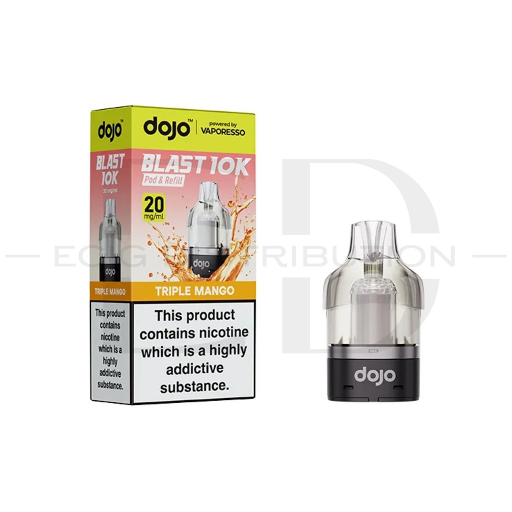 Vaporesso Dojo Blast 10/30K Refillable Pod - Triple Mango 20MG