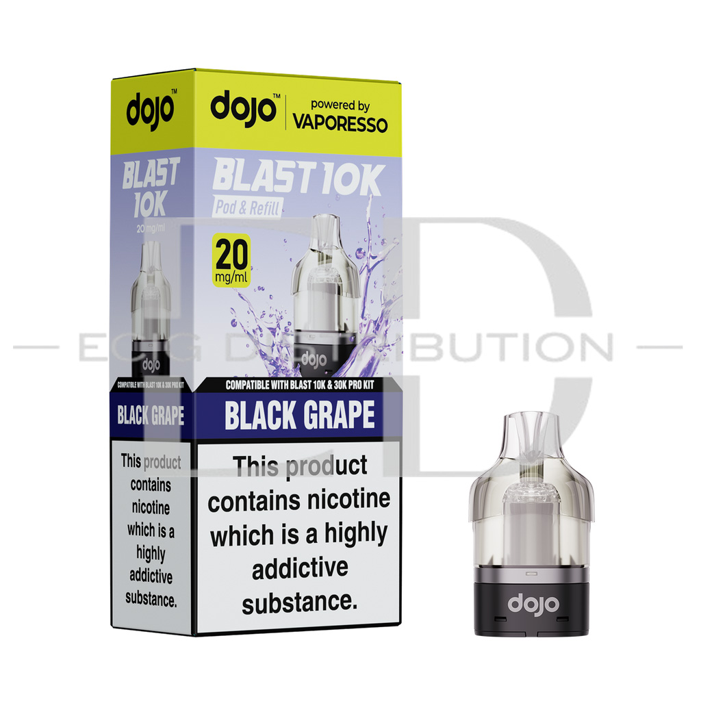 Vaporesso Dojo Blast 10/30K Refillable Pod - Black Grape 20MG
