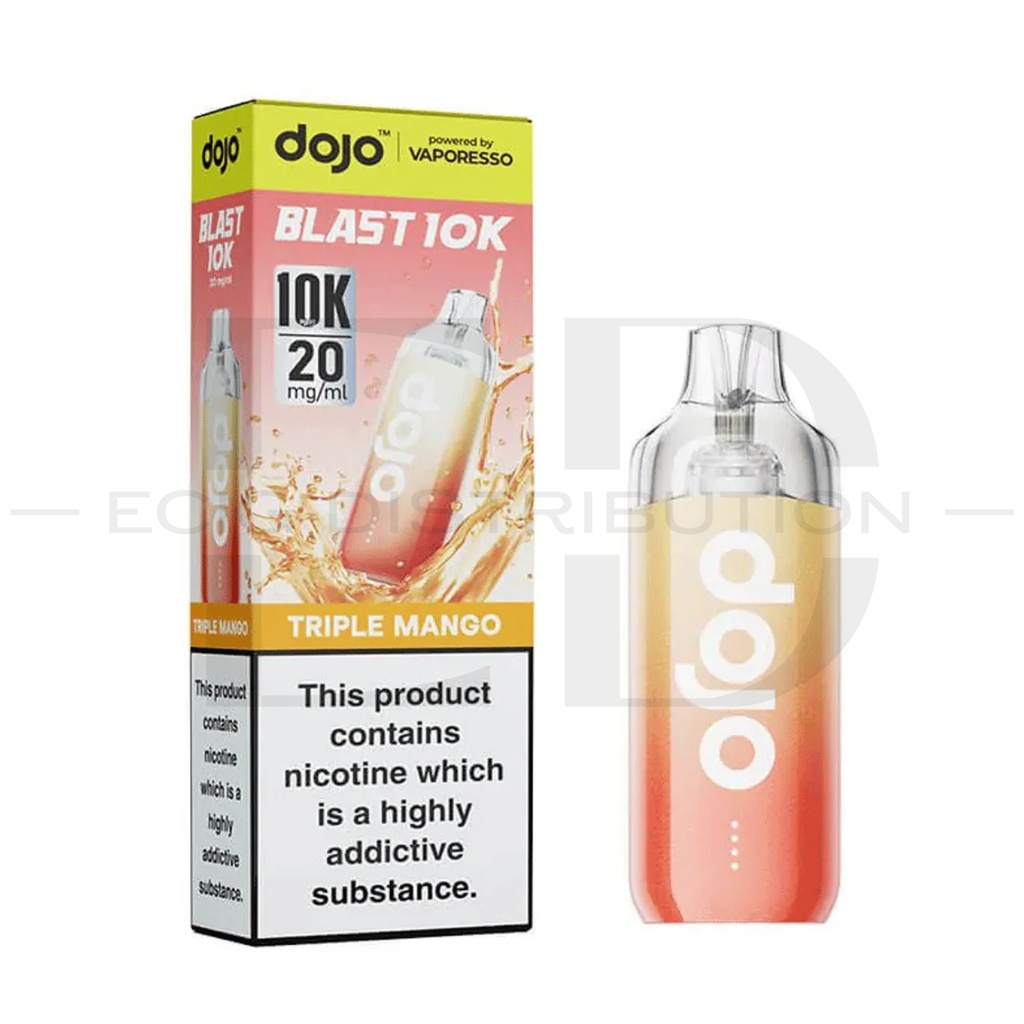 Vaporesso Dojo Blast 10K Pod Kit - Triple Mango 20MG