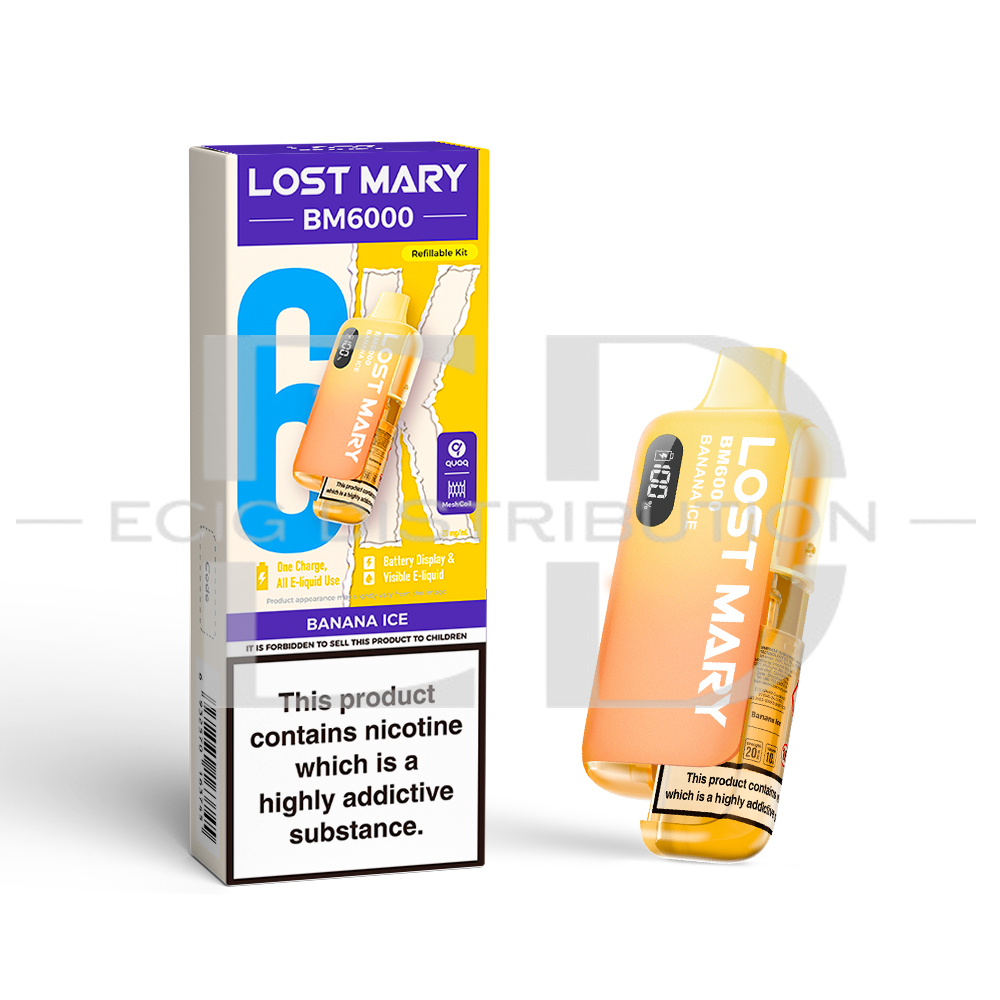 Lost Mary BM6000 Pod Kit - Banana Ice