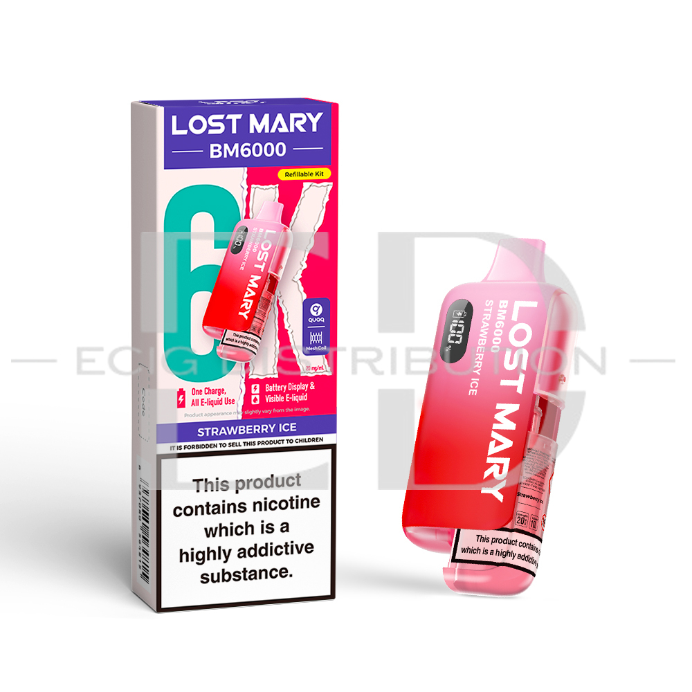 Lost Mary BM6000 Pod Kit - Strawberry Ice