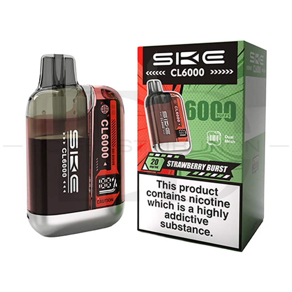 SKE Crystal CL6000 Pod Kit - Strawberry Burst