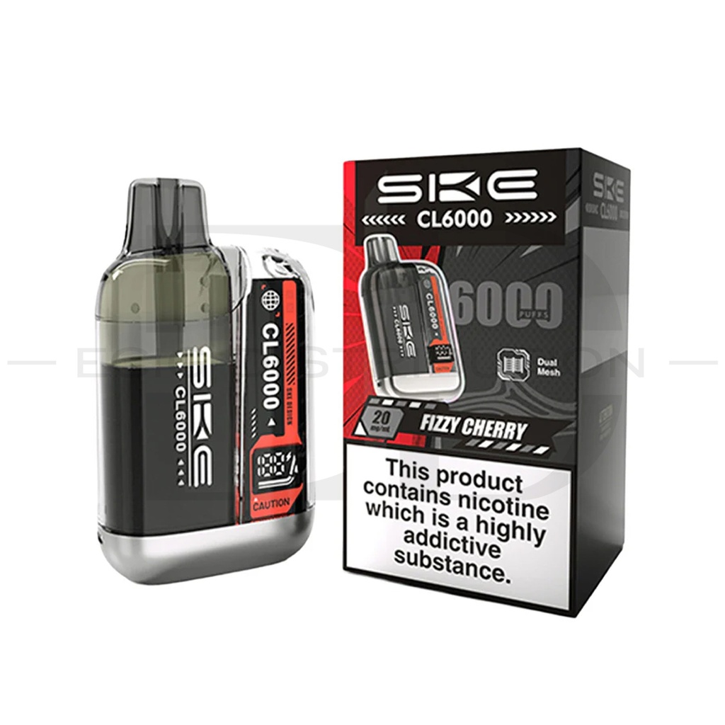 SKE Crystal CL6000 Pod Kit - Fizzy Cherry