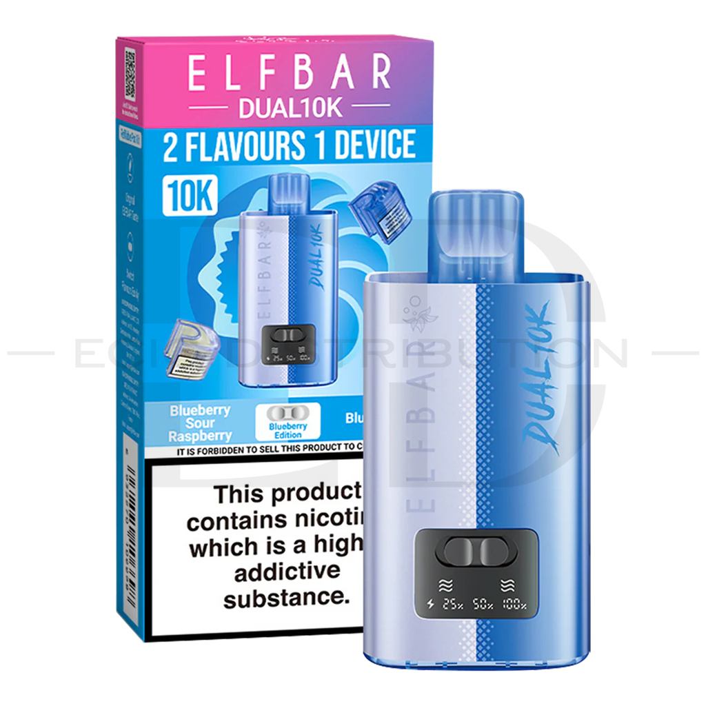 Elfbar Dual10K Pod Kit - Blueberry Edition