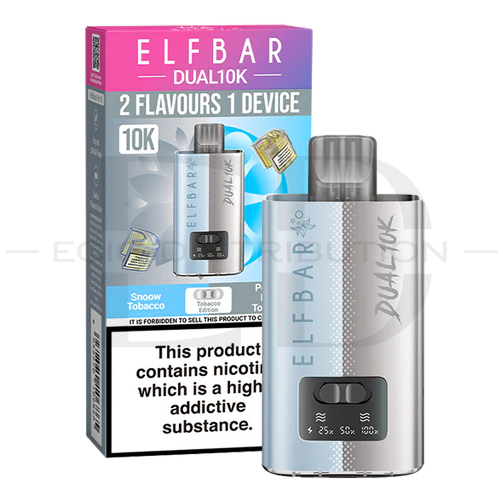 Elfbar Dual10K Pod Kit - Tobacco Edition