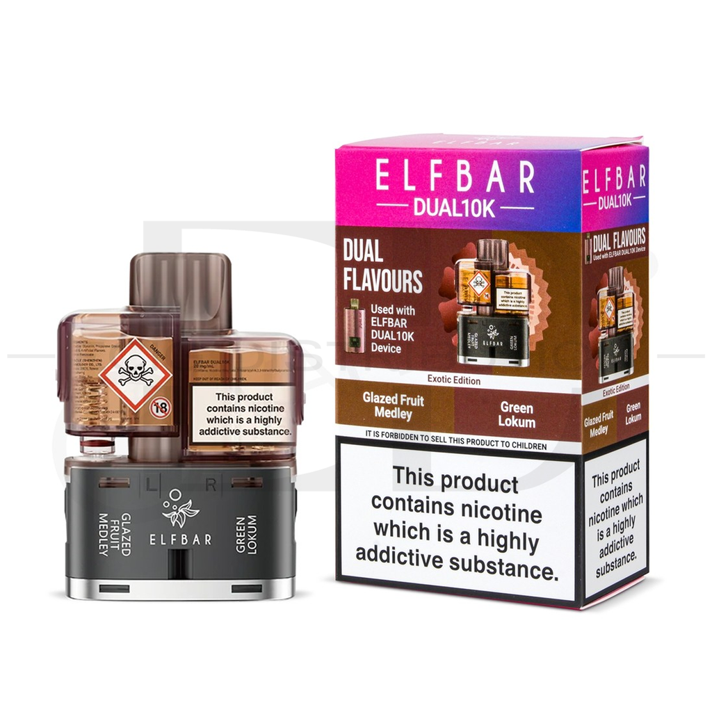 Elfbar Dual10K Refillable Pod - Exotic Edition