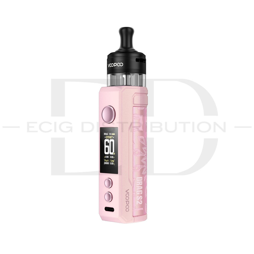 Voopoo Drag S2 Pod Kit - Glow Pink