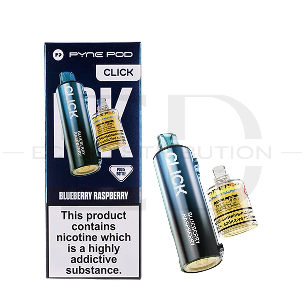 Pyne Pod Click 10K Refillable Pod - Blueberry Raspberry