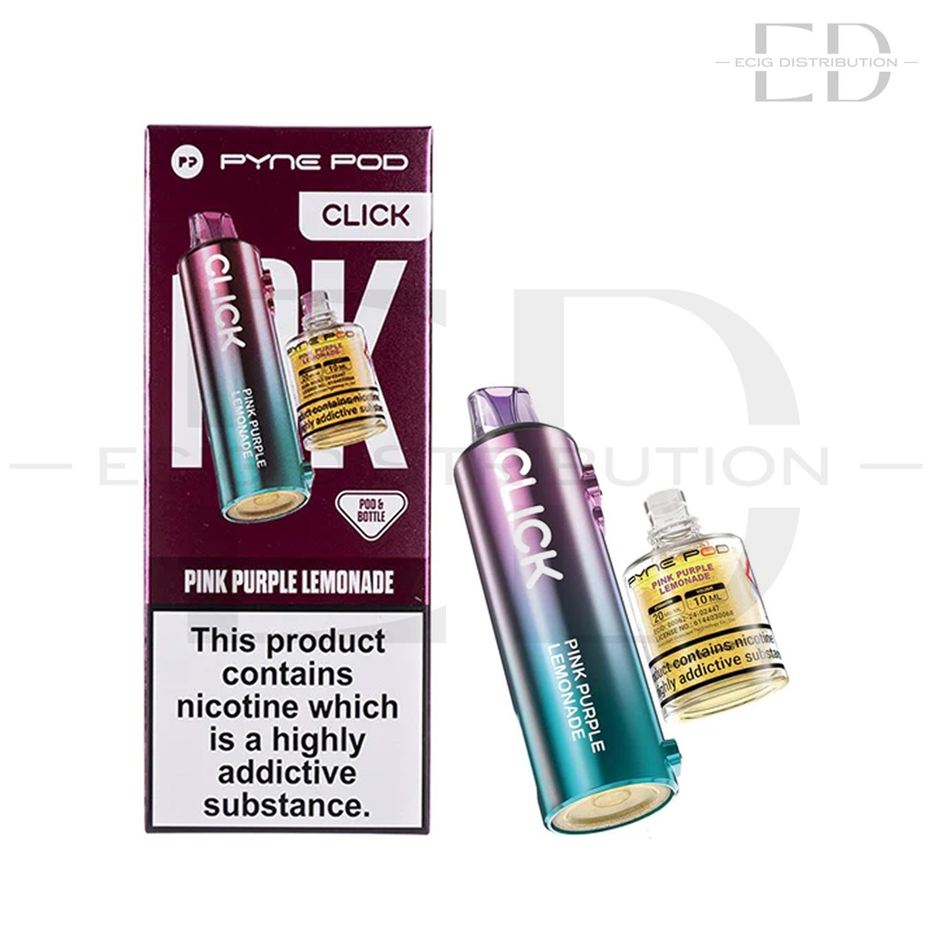 Pyne Pod Click 10K Refillable Pod - Pink Purple Lemonade