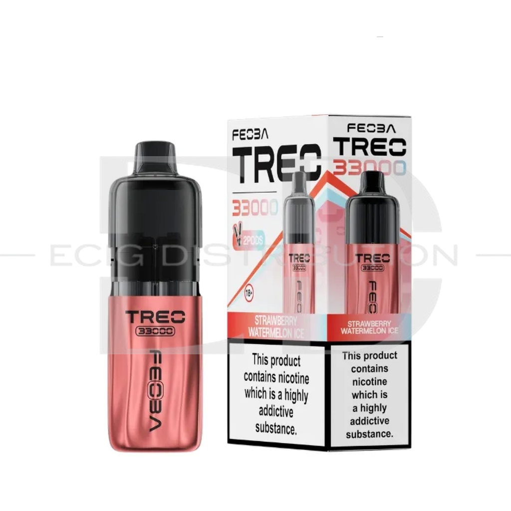 Feoba Treo 33K Pod Kit - Strawberry Watermelon Ice 20MG