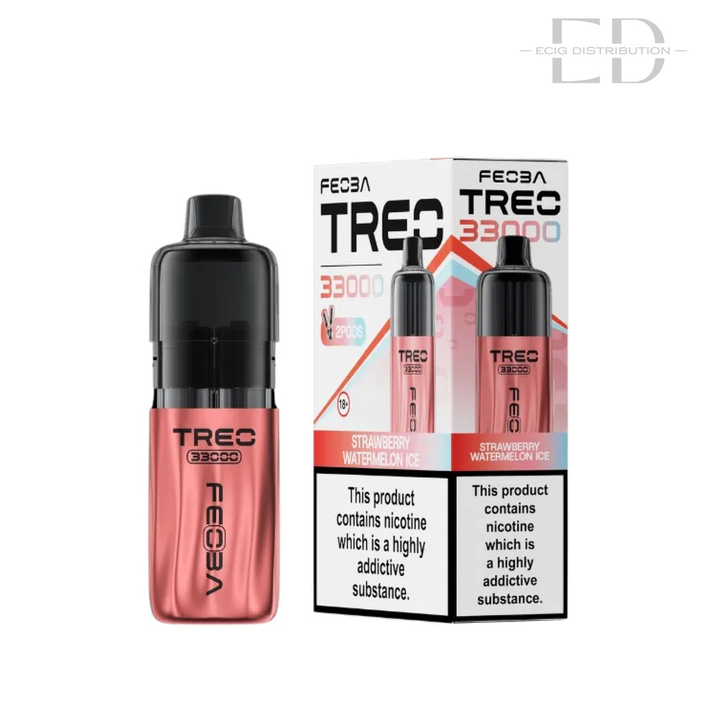 Feoba Treo 33K Pod Kit - Strawberry Watermelon Ice 20MG