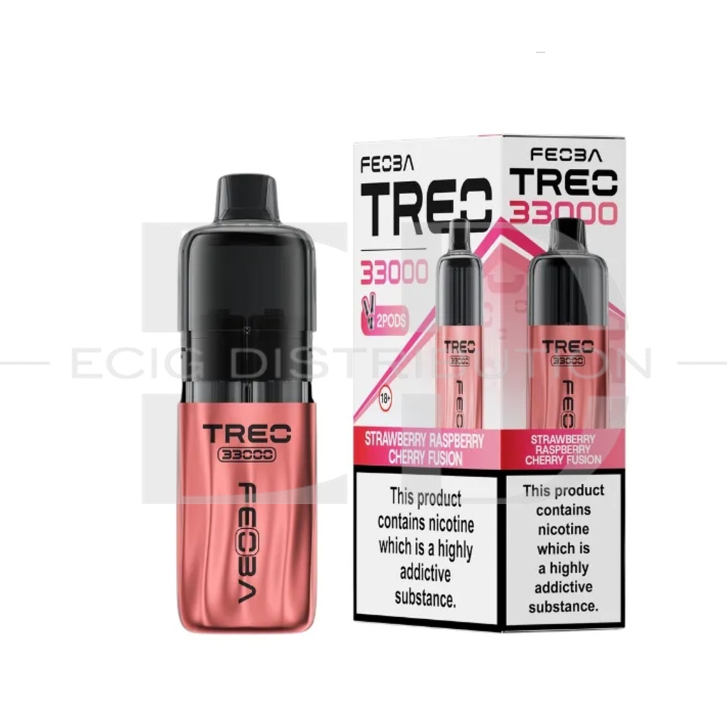 Feoba Treo 33K Pod Kit - Strawberry Raspberry Cherry Fusion 20MG