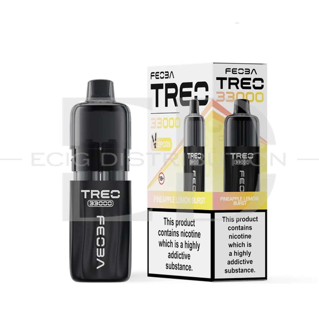 Feoba Treo 33K Pod Kit - Pineapple Lemon Burst 20MG