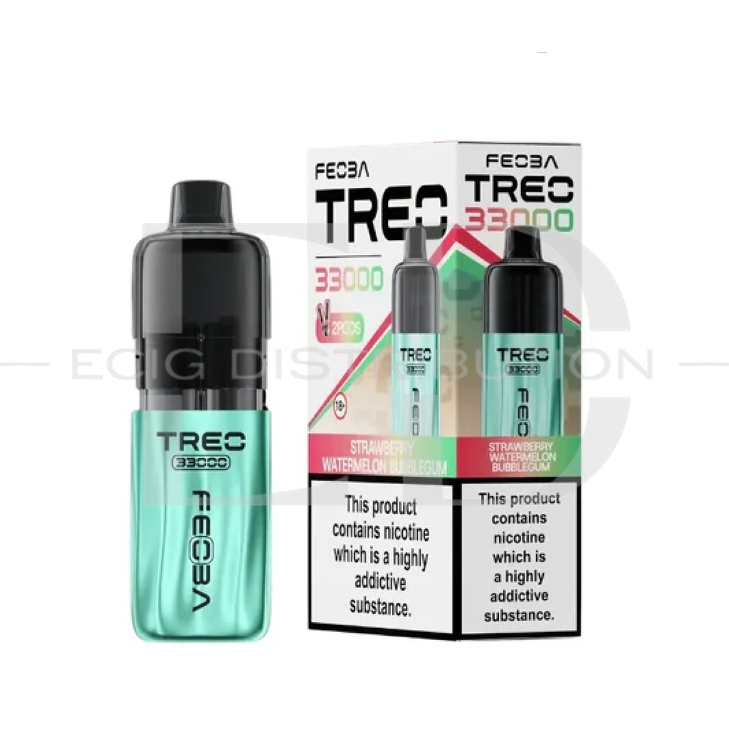 Feoba Treo 33K Pod Kit - Strawberry Watermelon Bubblegum 20MG