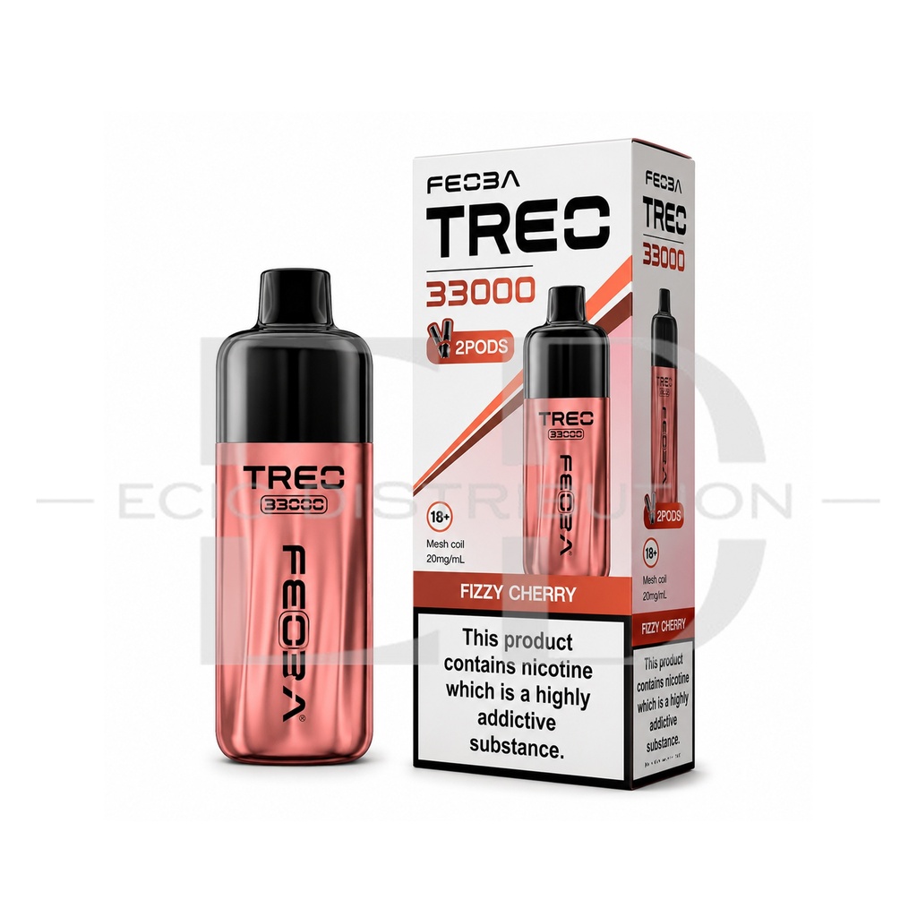 Feoba Treo 33K Pod Kit - Fizzy Cherry 20MG