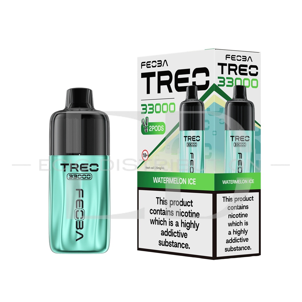 Feoba Treo 33K Pod Kit - Watermelon Ice 20MG