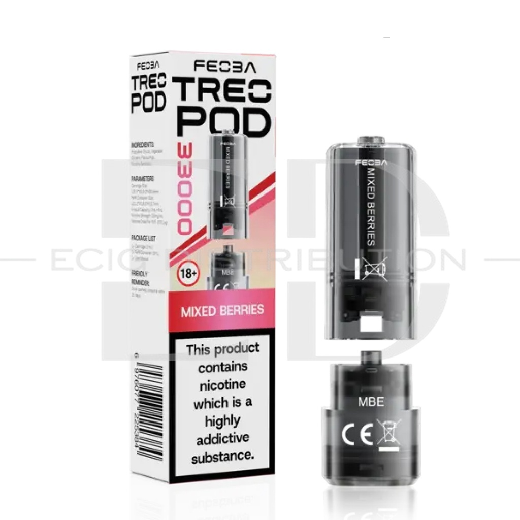 Feoba Treo 33K Refillable Pod - Mixed Berries 20MG