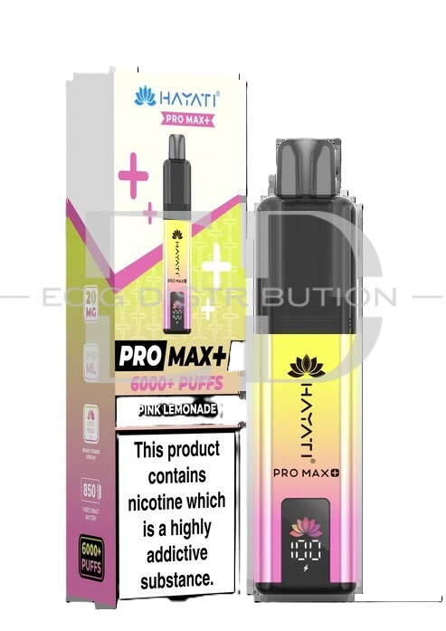 Hayati Pro Max+ Pod Kit - Pink Lemonade 20MG