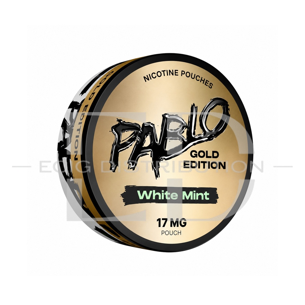 Pablo Nicotine Pouches Gold Edition - White Mint 17MG