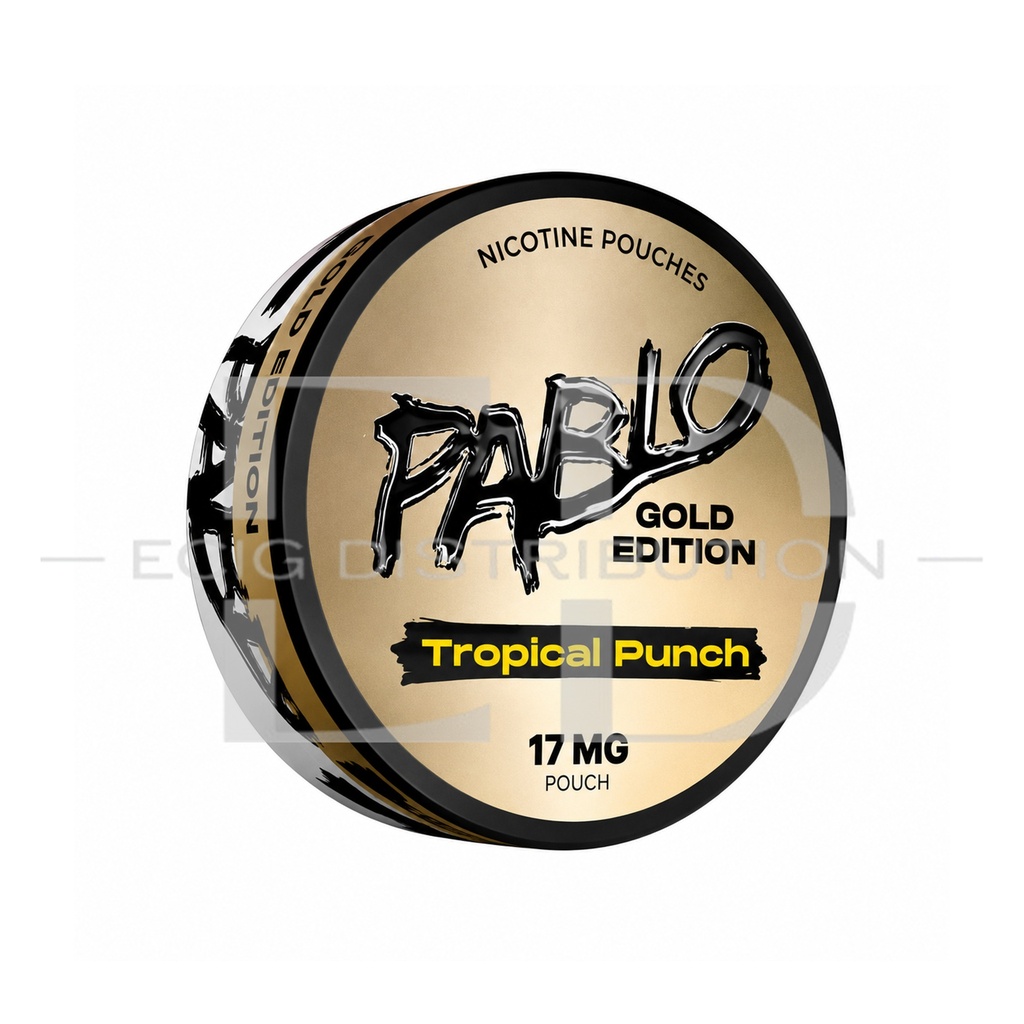 Pablo Nicotine Pouches Gold Edition - Tropical Punch 17MG