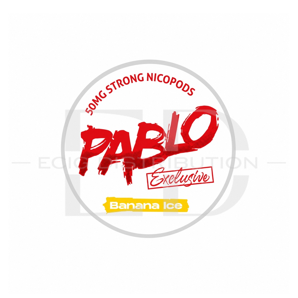 Pablo Nicotine Pouches - Banana Ice 50MG