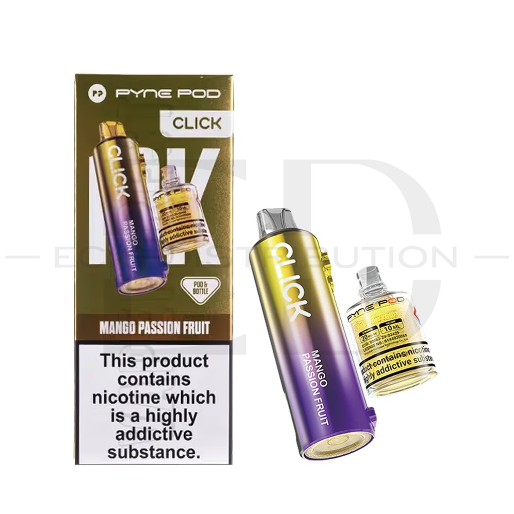 Pyne Pod Click 10K Refillable Pod - Mango Passion Fruit