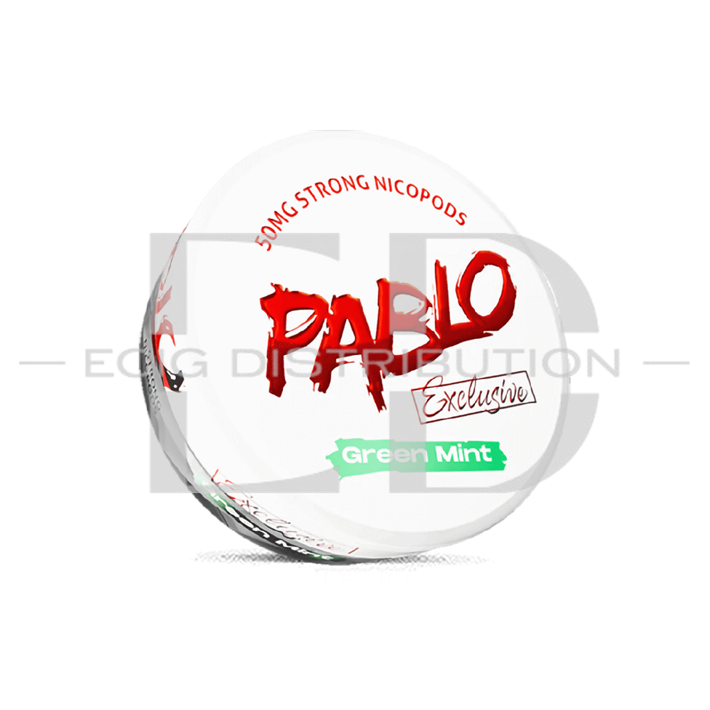 Pablo Nicotine Pouches - Green Mint 50MG