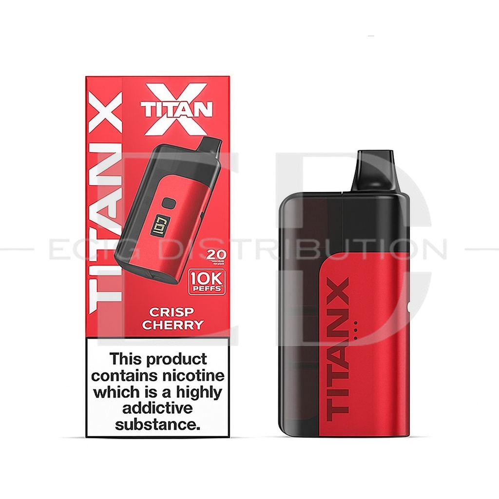 Titan X Pod Kit - Crisp Cherry