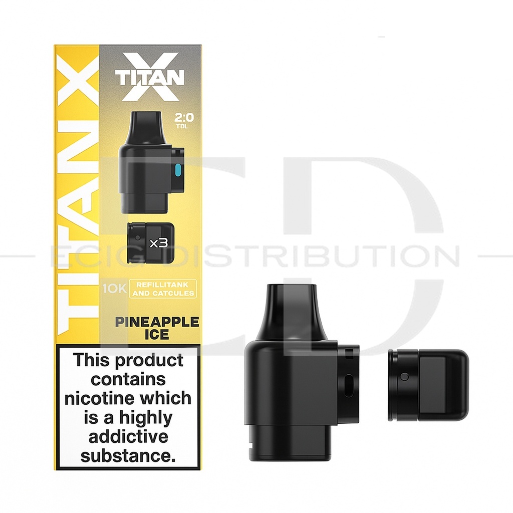 Titan X Refillable Pod - Pineapple Ice