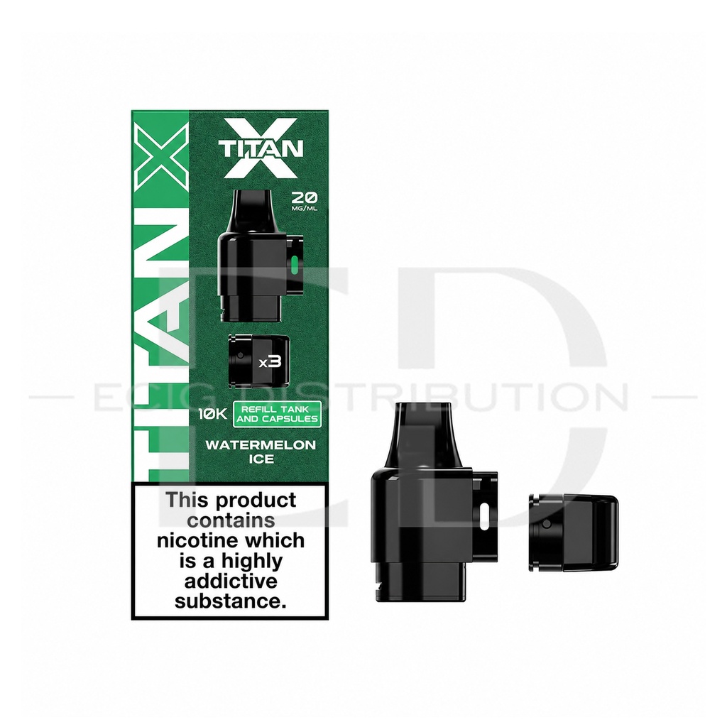 Titan X Refillable Pod - Watermelon Ice