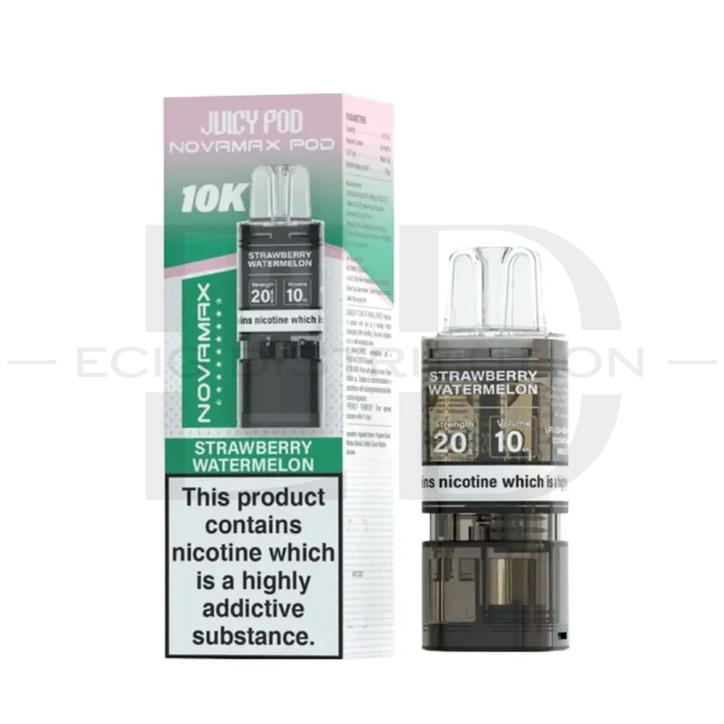 Juicy Pod Novamax 10K Refillable Pod - Strawberry Watermelon