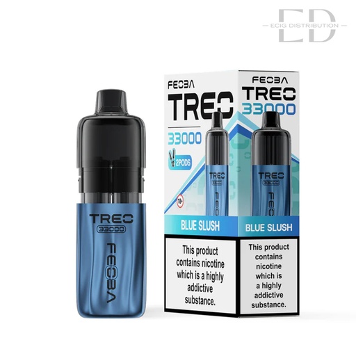 [FEOT33PK-BS20MG] Feoba Treo 33K Pod Kit - Blue Slush 20MG