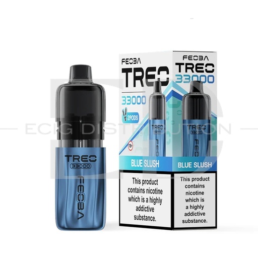 [FEOT33PK-BS20MG] Feoba Treo 33K Pod Kit - Blue Slush 20MG