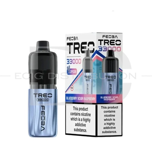 [FEOT33PK-BSR20MG] Feoba Treo 33K Pod Kit - Blueberry Sour Raspberry 20MG
