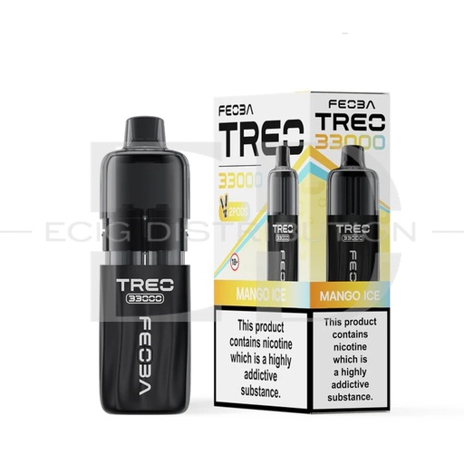 [FEOT33PK-MI20MG] Feoba Treo 33K Pod Kit - Mango Ice 20MG
