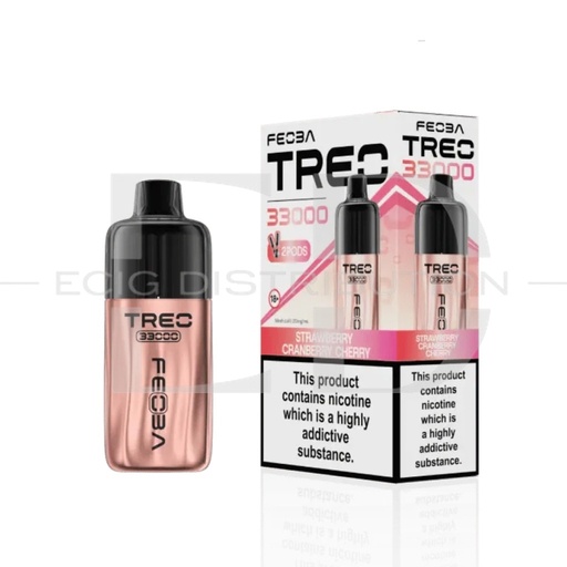 [FEOT33PK-SCC20MG] Feoba Treo 33K Pod Kit - Strawberry Cranberry Cherry 20MG