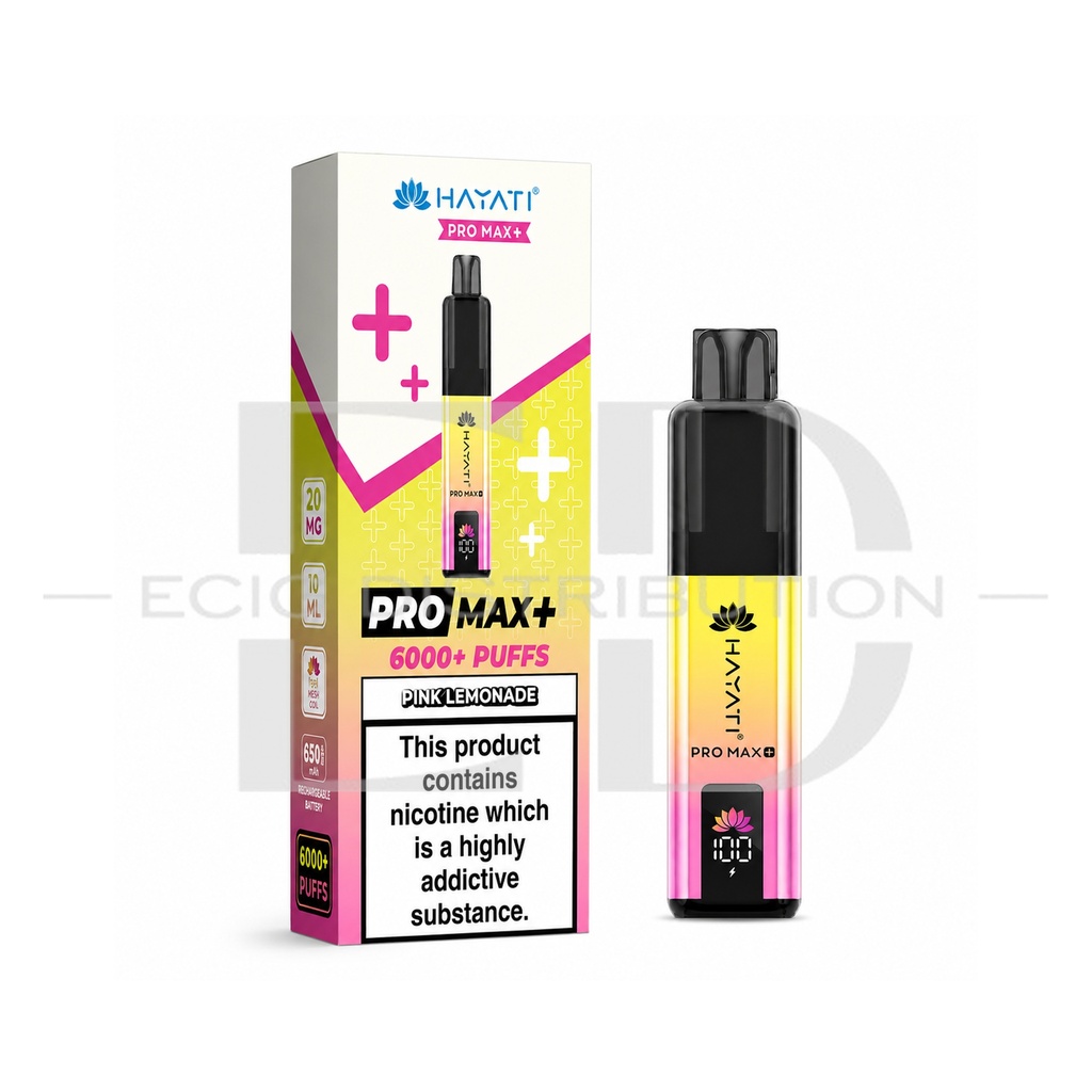 Hayati Pro Max+ Pod Kit - Pink Lemonade 20MG